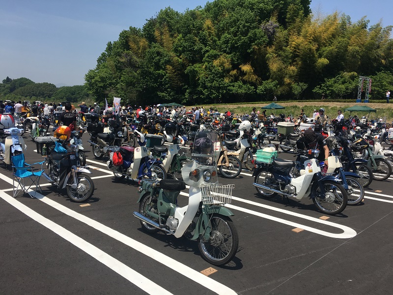 『第参回 三春藩Cub主総会』バイク好きが集まる大迫力イベント